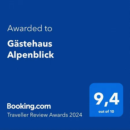 Gaestehaus Alpenblick ホームステイ