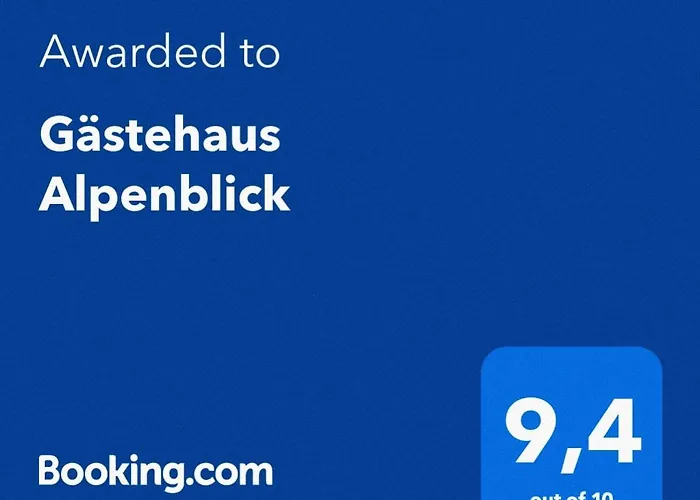 Gaestehaus Alpenblick Accommodatie bij particulieren